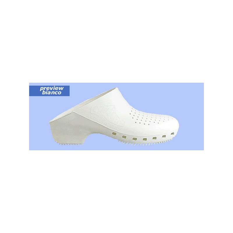 Sabot de bloc CALZURO blanc