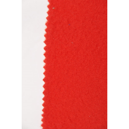 Tissu 5054 Sistemfleece, Polaire, 250g/m², Rouge
