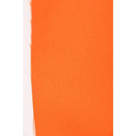 Tissu CHALLENGER, Croisé majoritaire coton, 315g/m², Orange