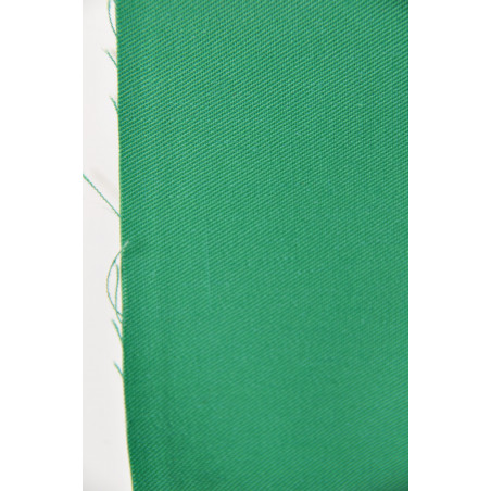 Tissu KG 308, Sergé majoritaire polyester, 245g/m², Vert vif Tissu KG 308, Sergé majoritaire polyester, 245g/m², Vert vif