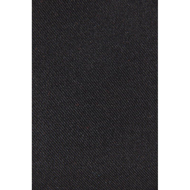 Tissu ABEILLE, Sergé polyester, 195g/m², Noir