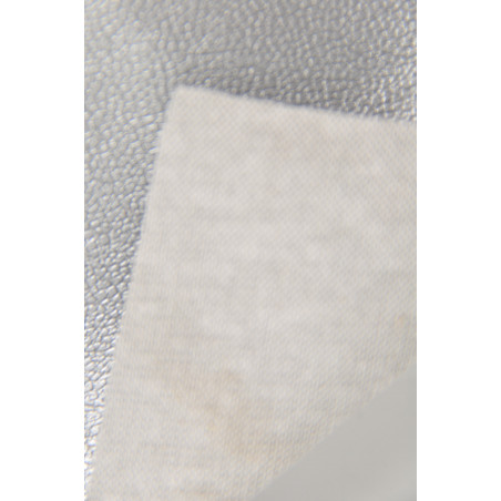 Tissu GESKA, Enduit, 315g/m², Gris argent Tissu GESKA, Enduit, 315g/m², Gris argent