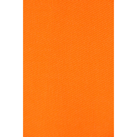 Tissu CHALLENGER, Croisé majoritaire coton, 315g/m², Orange soleil
