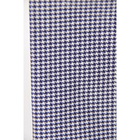 Tissu CB 26 "Carreau boucher", Croisé majoritaire coton, 260 g/m², Pied de Poule Tissu CB 26 "Carreau boucher", Croisé majoritaire coton, 260 g/m², Pied de Poule