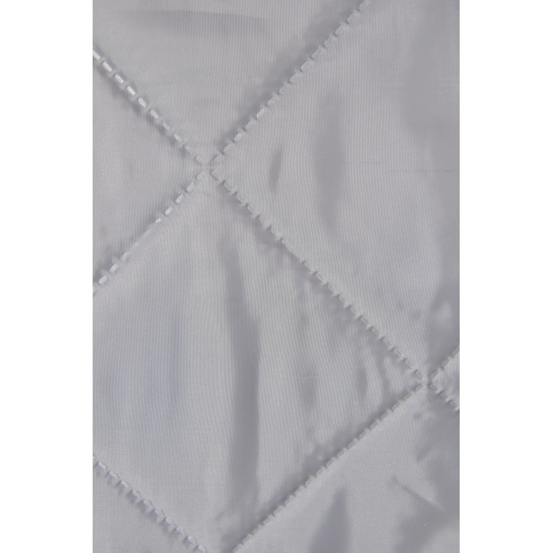 Matelassé sur Taffetas et Ouate, Simple face, Carré 10x10 Gris