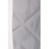 Matelassé sur Taffetas et Ouate, Simple face, Carré 10x10 Gris