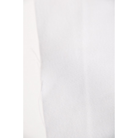 Tissu SCALA, Satin majoritaire coton, 275g/m², Blanc