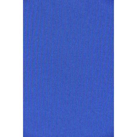 Tissu VELYS, Sergé majoritaire polyester, 240g/m², Bleu Roy Tissu VELYS, Sergé majoritaire polyester, 240g/m², Bleu Roy