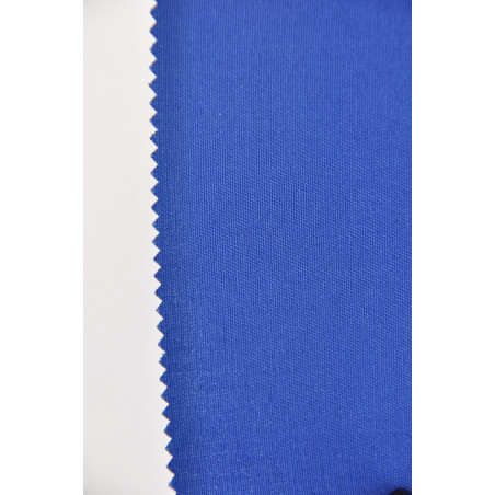 Tissu VELYS, Sergé majoritaire polyester, 240g/m², Bleu Roy Tissu VELYS, Sergé majoritaire polyester, 240g/m², Bleu Roy