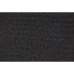 Tissu SOCCA LIGHT, 100% polyester, 255g/m², Noir