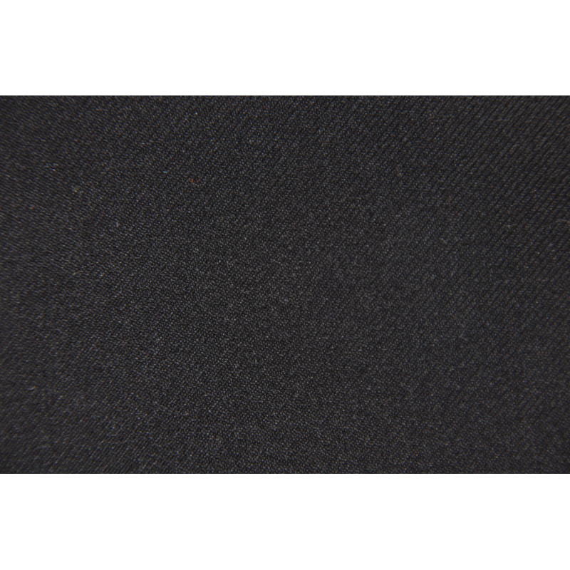 Tissu SOCCA LIGHT, 100% polyester, 255g/m², Noir