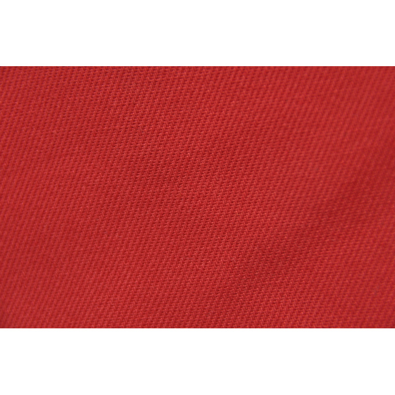 Tissu CHALLENGER, Croisé majoritaire coton, 315g/m², Rouge pompier