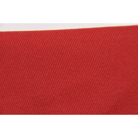 Tissu CHALLENGER, Croisé majoritaire coton, 315g/m², Rouge pompier Tissu CHALLENGER, Croisé majoritaire coton, 315g/m², Rouge pompier