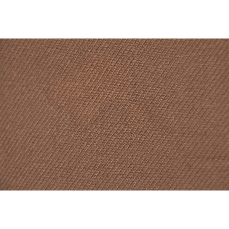 Tissu Croisé Simple, 100% coton, 305g/m², Marron Tissu Croisé Simple, 100% coton, 305g/m², Marron