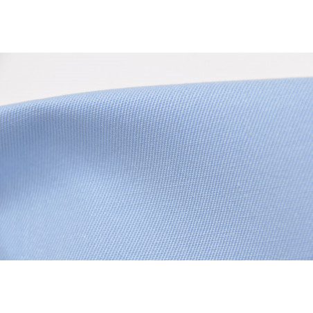 Tissu INDESTRUCTIBLE, Sergé majoritaire polyester, 245g/m², Bleu ciel Tissu INDESTRUCTIBLE, Sergé majoritaire polyester, 245g/m², Bleu ciel