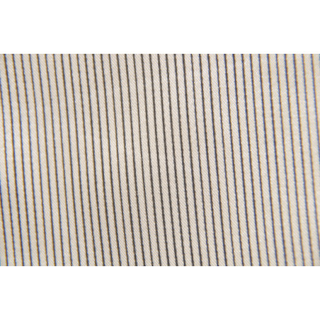 Tissu 09, Satin polyester, 95g/m², Beige rayé noir Tissu 09, Satin polyester, 95g/m², Beige rayé noir