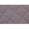 Matelassé sur SuperMAINE et Ouate, Simple face, Carré 5x5 Gris