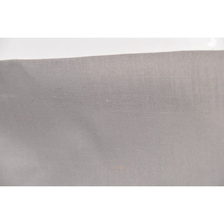 Tissu 18B, Taffetas majoritaire polyester, 85g/m², Gris