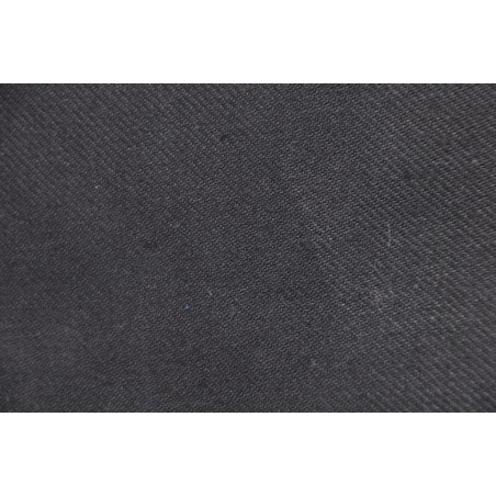 Tissu Croisé Retors, 100% coton, 330g/m², Noir Tissu Croisé Retors, 100% coton, 330g/m², Noir