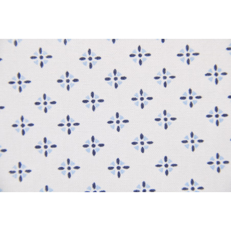 Tissu TD410BDXET, Imprimé, 140g/m², Blanc à motif Tissu TD410BDXET, Imprimé, 140g/m², Blanc à motif