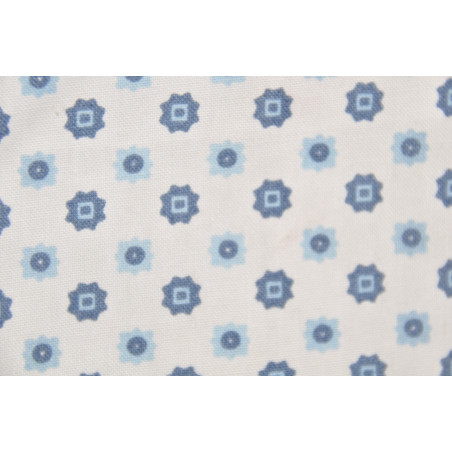 Tissu RENFORCE, Imprimé, 135g/m², Blanc à motif Square Gratté Tissu RENFORCE, Imprimé, 135g/m², Blanc à motif Square Gratté