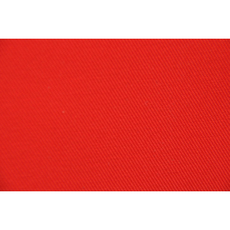 Tissu ARCHIMEDE, Croisé majoritaire coton, 320g/m², Rouge