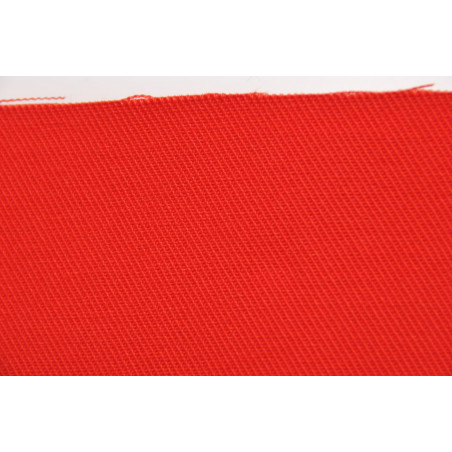 Tissu ARCHIMEDE, Croisé majoritaire coton, 320g/m², Rouge