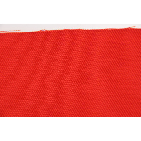 Tissu ARCHIMEDE, Croisé majoritaire coton, 320g/m², Rouge Tissu ARCHIMEDE, Croisé majoritaire coton, 320g/m², Rouge