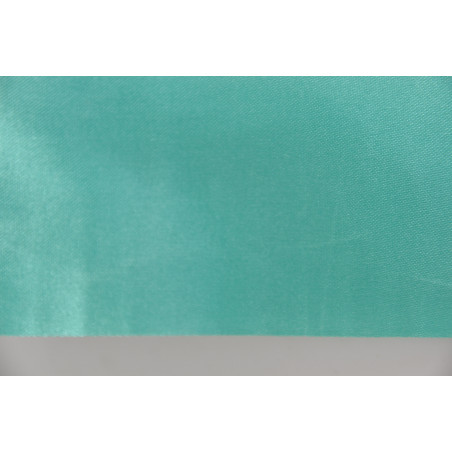 Tissu 09, Satin polyester, 95g/m², Vert lagon