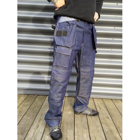 Pantalon de travail PRO EXPERT jeans bleu Pantalon de travail PRO EXPERT jeans bleu