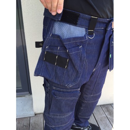 Pantalon de travail PRO EXPERT jeans bleu