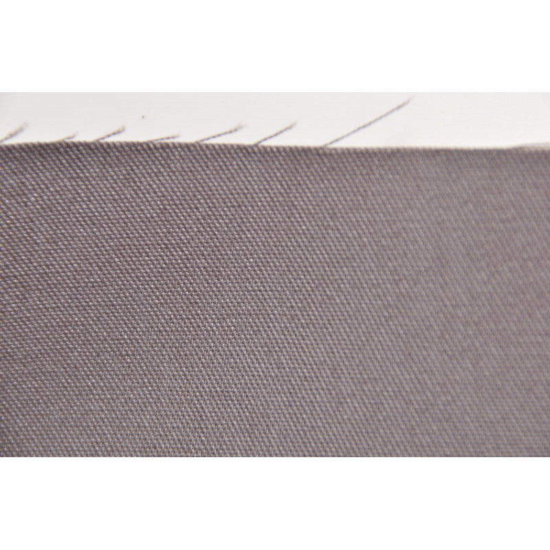 Tissu VELYS, Sergé majoritaire polyester, 240g/m², Gris Tissu VELYS, Sergé majoritaire polyester, 240g/m², Gris