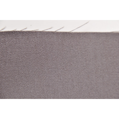 Tissu VELYS, Sergé majoritaire polyester, 240g/m², Gris