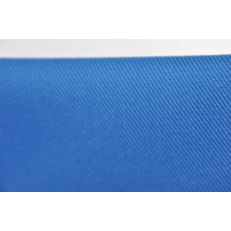 Tissu ATLAS, Croisé majoritaire coton, 315g/m², Bleu azur Tissu ATLAS, Croisé majoritaire coton, 315g/m², Bleu azur
