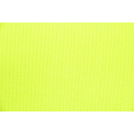 Tissu 2601, Bord côte, 340g/m², Jaune fluo Tissu 2601, Bord côte, 340g/m², Jaune fluo