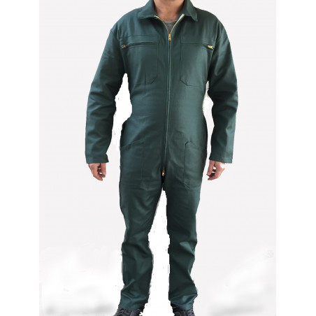 Combinaison De Travail Unisexe - Coton/polyester - Poches Multiples - Bande Réfléchissante - Taille élastique - Confort Durable