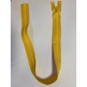 Fermeture à glissière injectée séparable maille 6 jaune 68 cm