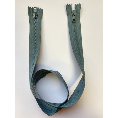 Fermeture à glissière grise 75 cm Fermeture à glissière grise 75 cm