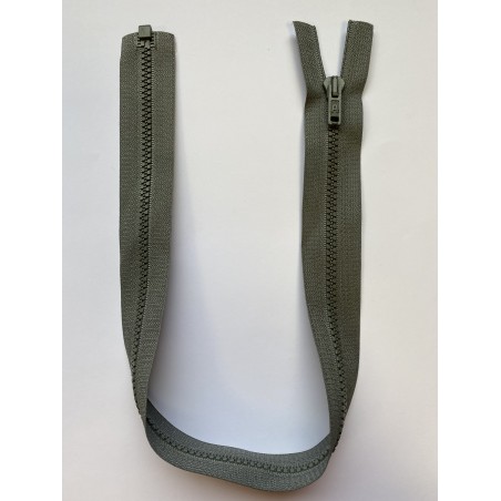 Fermeture à glissière grise 52 cm Fermeture à glissière grise 52 cm