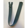 Fermeture à glissière injectée séparable maille 6 grise 42 cm