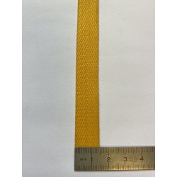 Sangle polyester jaune 15 mm