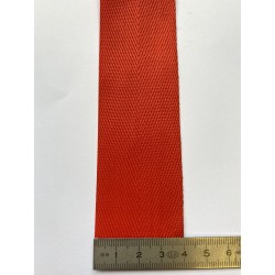 Sangle polyester rouge 40 mm