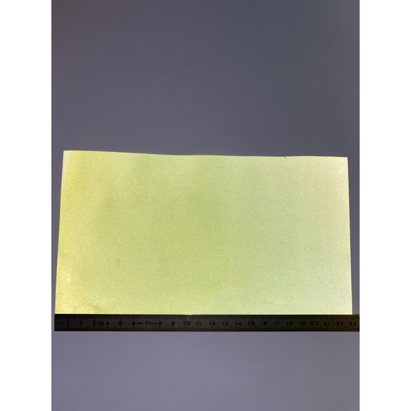 Bande rétroréfléchissante non feu microbilles jaune 230 mm