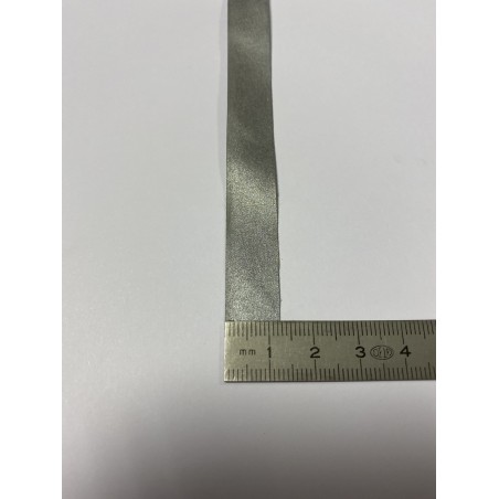Bande rétroréfléchissante microbilles grise 10 mm