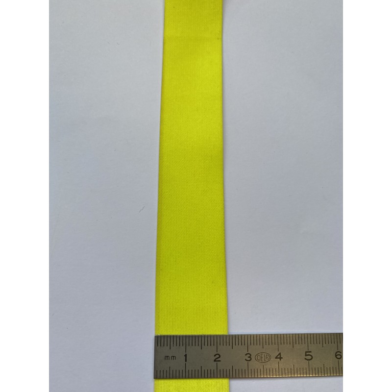 Bande rétroréfléchissante microbilles jaune 25 mm