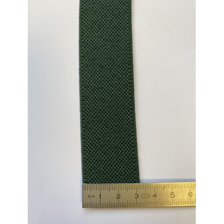 Élastique bretelle vert lierre 32 mm Élastique bretelle vert lierre 32 mm