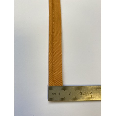 Passe-poil mèche coton 3 mm orange 12 mm