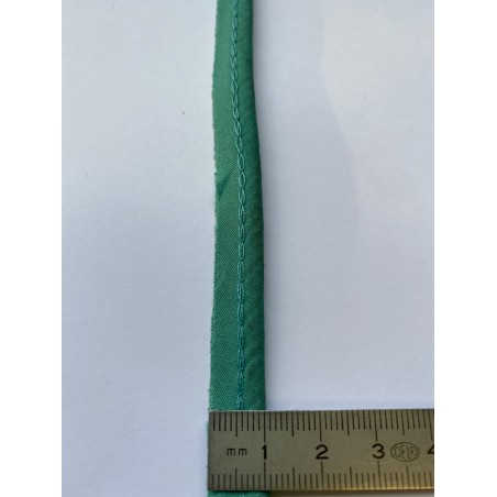 Passe-poil mèche polyester 3 mm vert 12 mm