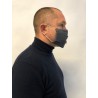 masque en tissu gris