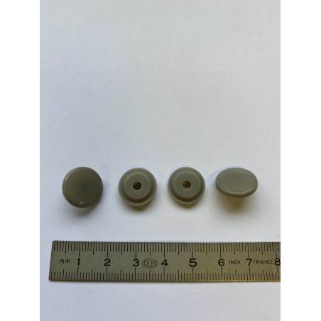 Pression Prym plastique grise 15 mm Pression Prym plastique grise 15 mm